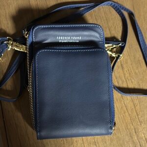 Forever Young Navy Crossbody Bag